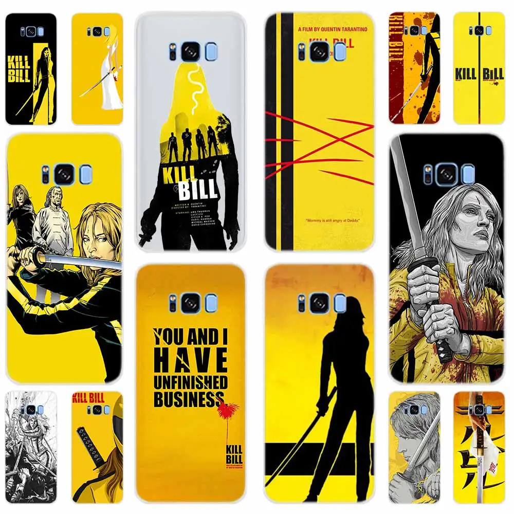 

Pattern Case For Samsung Galaxy S8 S9 S10 Plus Note10 pro 9 8 Cover For Samsung S10E S7 S6 Edge S5 Kill Bill