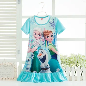 

Princess Dresses Elsa Anna Sofia Princess Girl Dress Nightgown Kids Dresses Night Gown Pajamas Dress Sleepwear Pyjamas Clothes