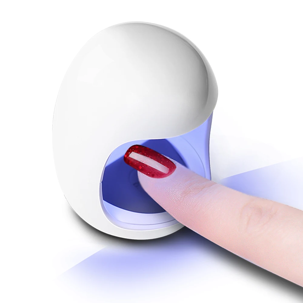 

Bevili color Mini 3W/6W manicure light therapy light USB LED quick Lamp Nail Dryer glue baking light Nail art