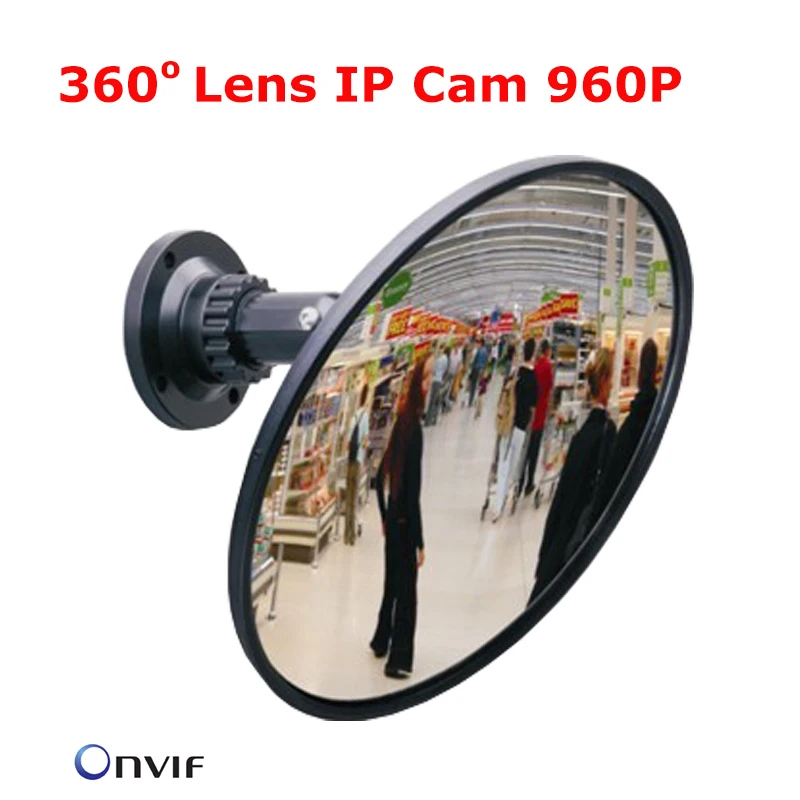 

360 degree Panoramic Mirror IP camera HD 960p Network camera Onvif fisheye IP camera 1.3 Megapixel CCTV Security video Camera IP