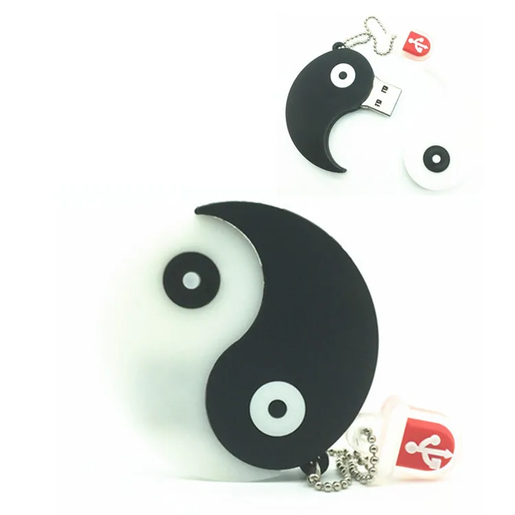 

2018 New USB Flash Drive Pen Drive Cartoon Toy Gossip Yin-yang 4GB 8GB 16GB 32GB 64GB USB 2.0 Memory Stick U Disk Pendrive