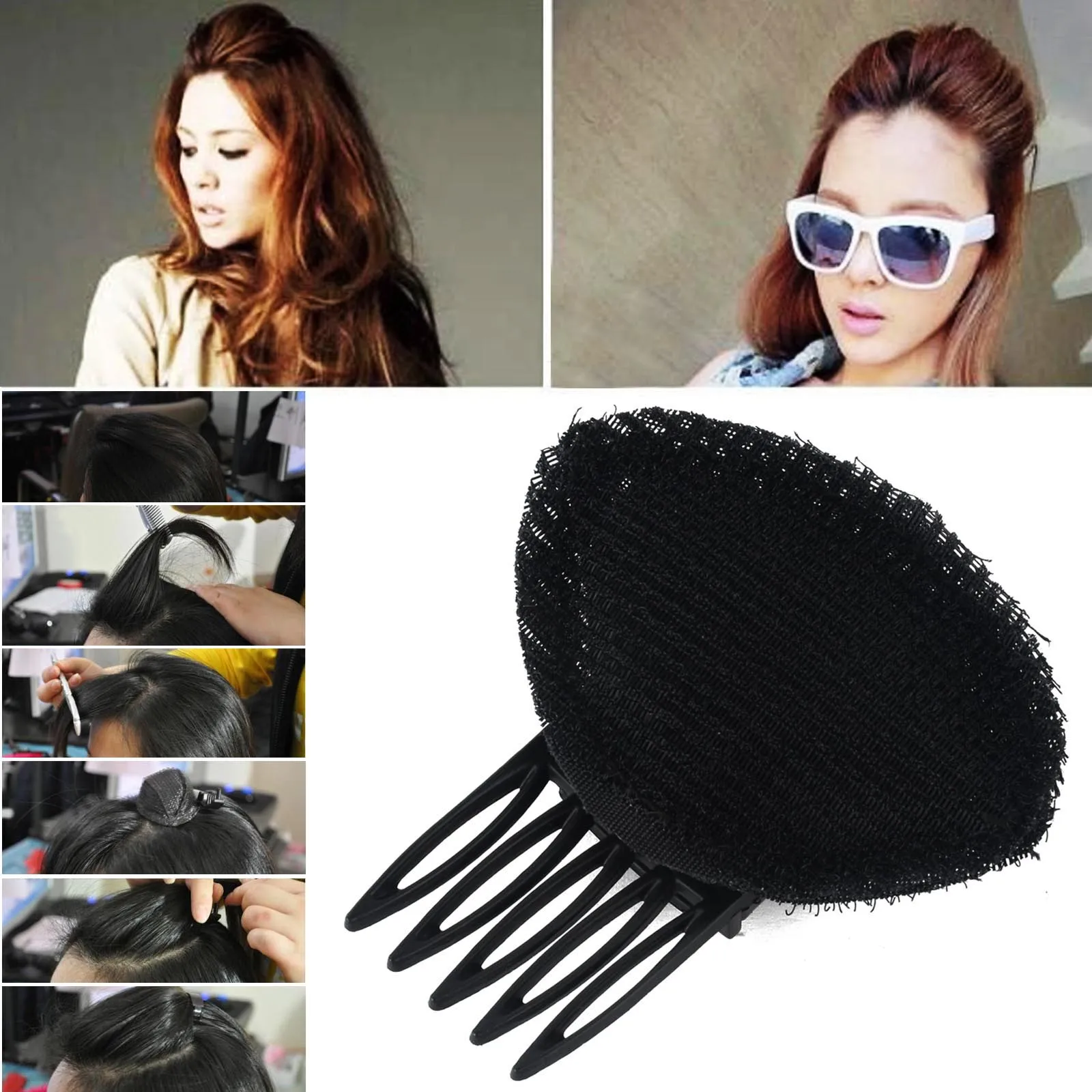 Mayitr Fashion Hair Style Tools Hair Clip Black Up Do Insert Clip