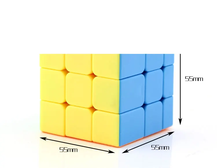 Оригинальный высококачественный MoYu MoFangJiaoShi Scalene 3x3x3 магический куб 3x3 скоростная головоломка Рождественский подарок идеи детские игрушки