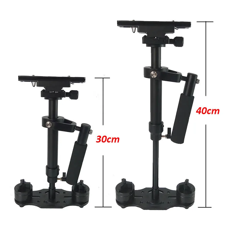  S40 Mini Stabilizer Professional Handheld Aluminum Steadicam for Canon Nikon Sony DSLR Camera Video
