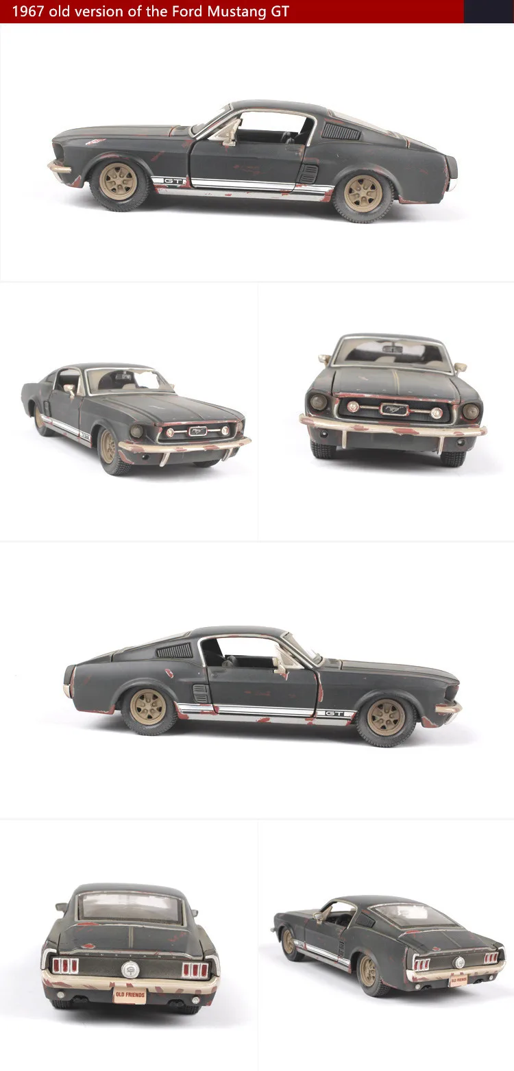 Maisto 1:24 старый Ford Mustang GT моделирование сплава Модель автомобиля ремесла украшения Коллекция игрушек инструменты подарок