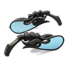 free shipping font b Motorcycle b font 8mm 10mm Flame Rearview font b Mirrors b font