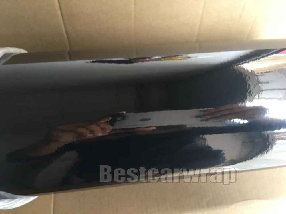 black chrome car wrap with high stretchable flexible car wrap hexis wrap foil (3)