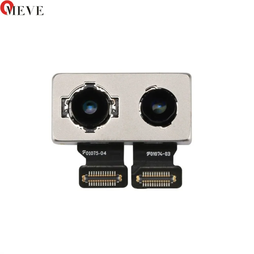 

High Qualtiy Rear Back Camera For iphone 7 Plus 8 Plus 5.5 inch X Module Lens Flex Cable Repair Parts Replacement