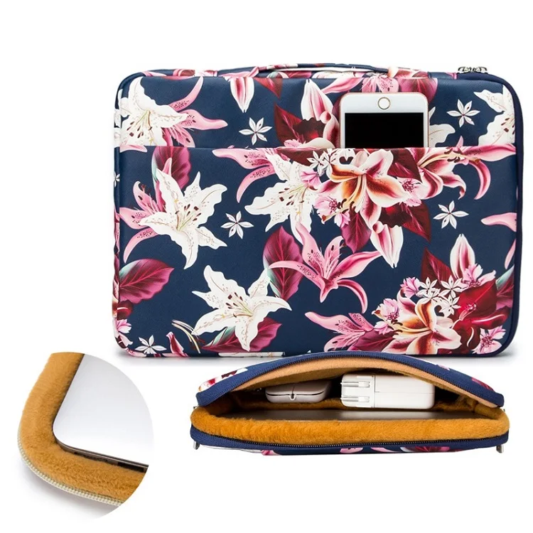 Цветочная Портативная сумка чехол для Macbook Air Pro retina 13 13,3 сумка для ноутбука Dell hp lenovo 13 дюймов - Цвет: 9