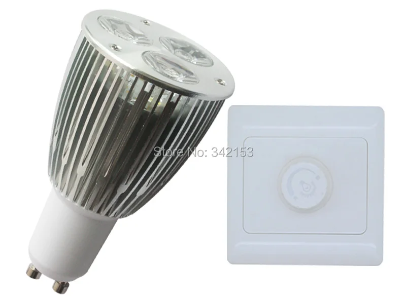 

Free Shipping High Power GU10 3X1W 3W Dimmable LED Light Lamp Bulb + SCR Dimmer Controller 2PCS/LOT