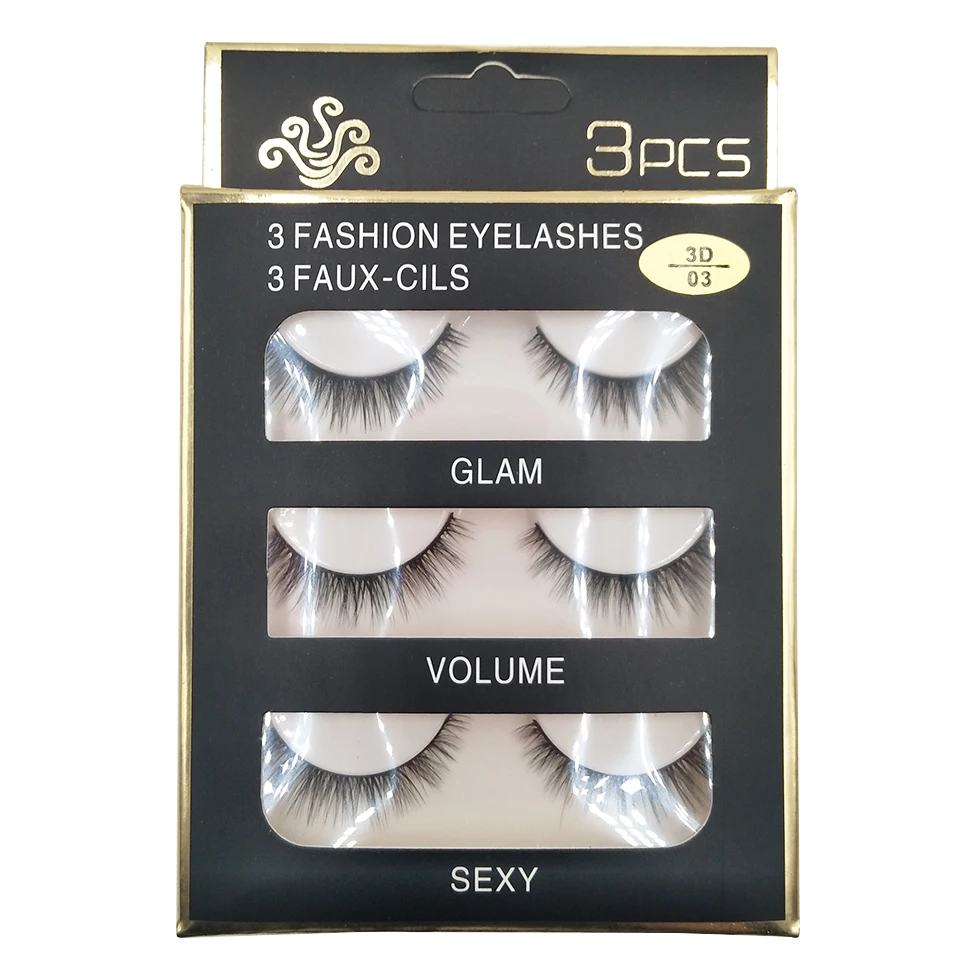 False Lashes LY3D03  (1)