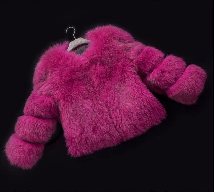 LET-SETTING hot sale winter coat fur imitation fox fur short section of loose long-sleeved jacket Large size women womens parka coat