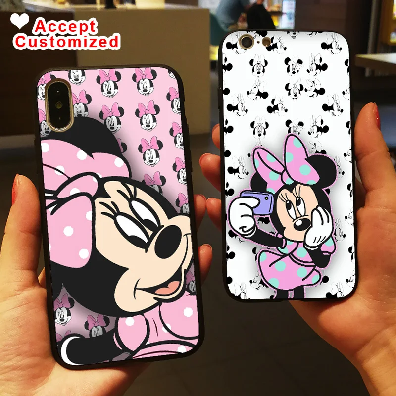 

Mickey Minnie Mouse Shell Cover Case for Samsung Galaxy Note 8 9 S8 S9 S10 S10E Plus S6 S7 Edge