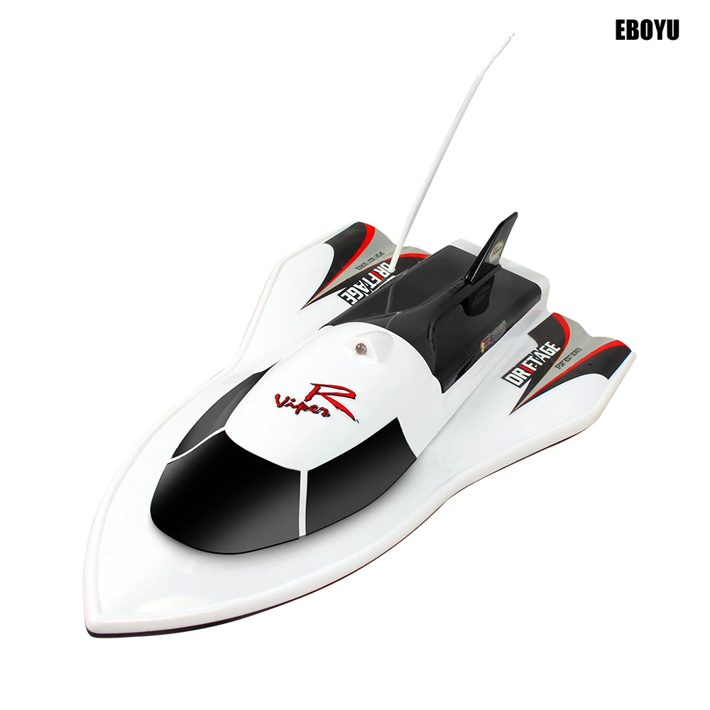 Создание игрушек ShenQiWei CT3362 RC Flyng Fish 4CH 27 МГц/40 МГц RC лодка высокоскоростная гоночная лодка 20 км/ч RC скоростная лодка RTR