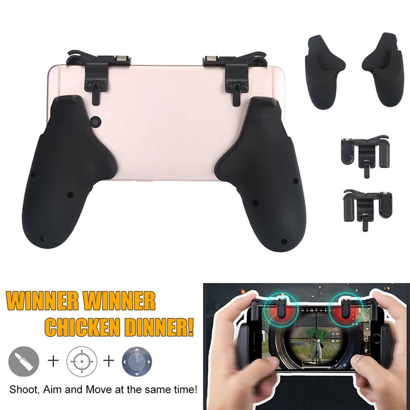  Sensitive Shoot and Aim Keys L1R1 Shooter Controller for PUBG Games for Knives Out Mobile Gaming Tr
