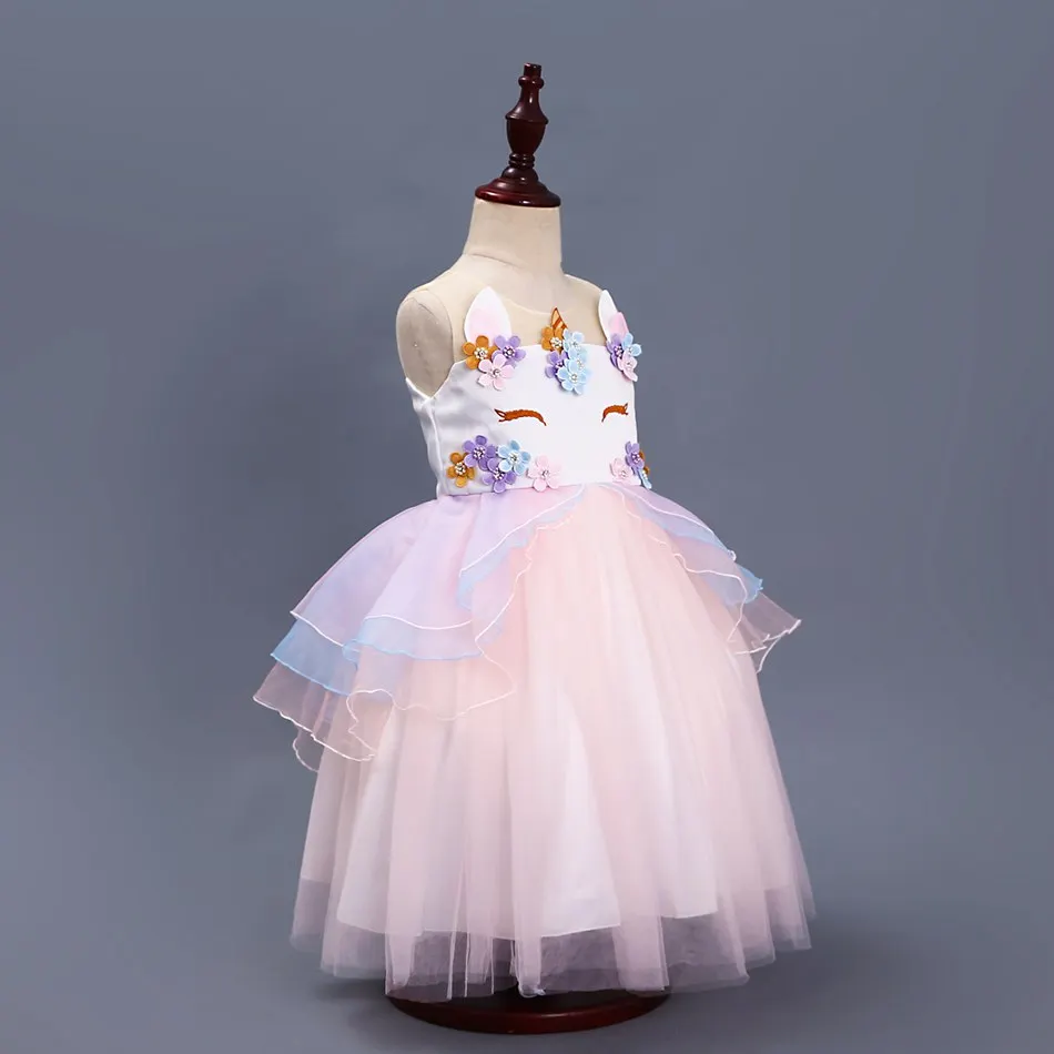 Pink Unicorn Dress (2)