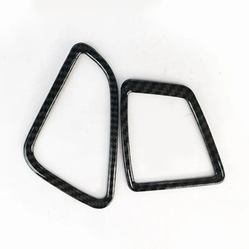 

Free shipping 2pcs/lot metal Small air outlet cover for 2016 2018 2019 Peugeot 308 car Accessories