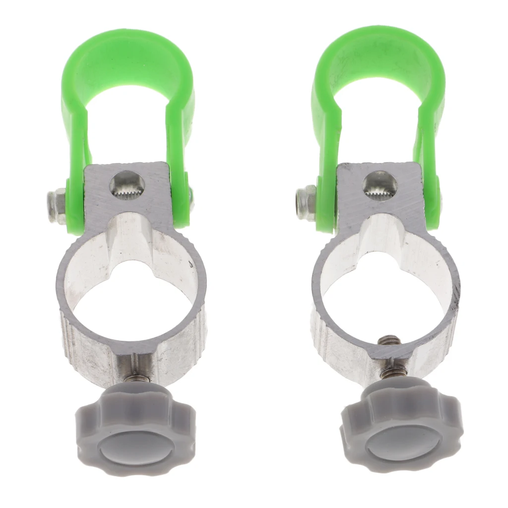 2 Pieces Universal 360 Degree Fishing Umbrella Holder Stand Clip for Fishing Beach Chair