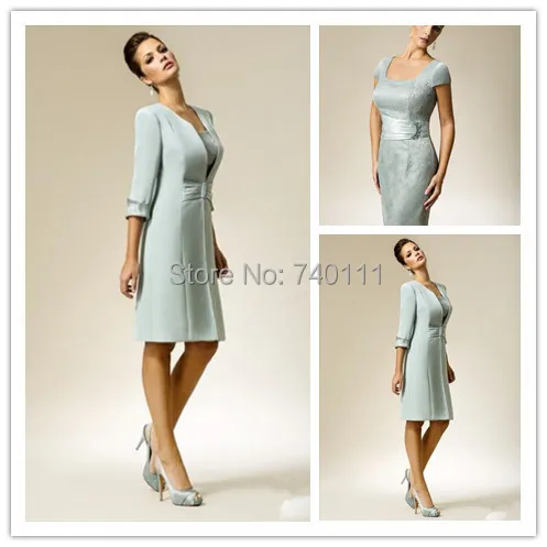 Mother of the bride dresses with long coats pictures