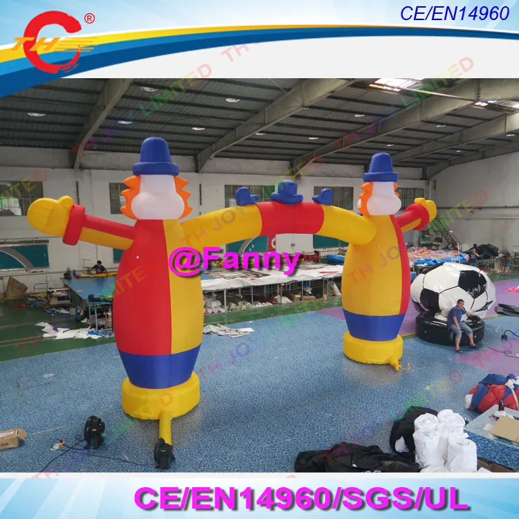 inflatable clown arch 5