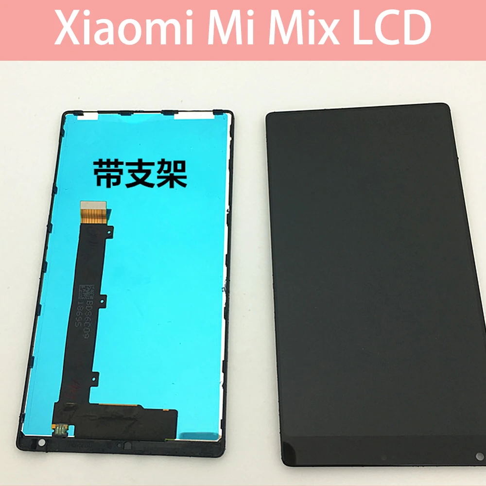 

Xiaomi Mi Mix LCD Display Touch Screen Digitizer With Frame For 6.4" Xiaomi Mi MIX Pro LCD Black/White Replacement Parts
