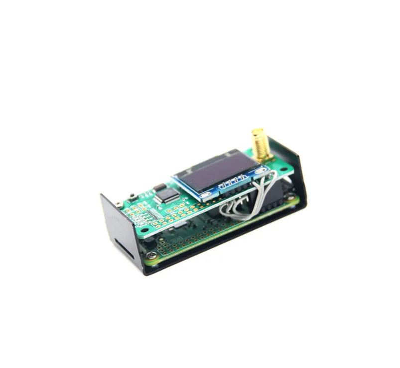 New Assembled MMDVM Hotspot Support P25 DMR YSF + Raspberry pi + OLED +Antenna + Case