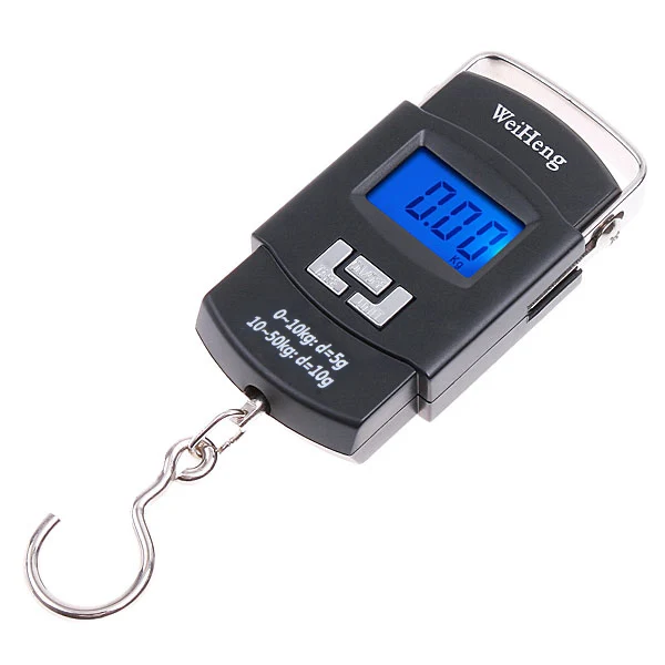 

portable balanza Mini Digital hanging Scale luggage travel weight 50kg waage bilancia digitale peso maletas balance de poche