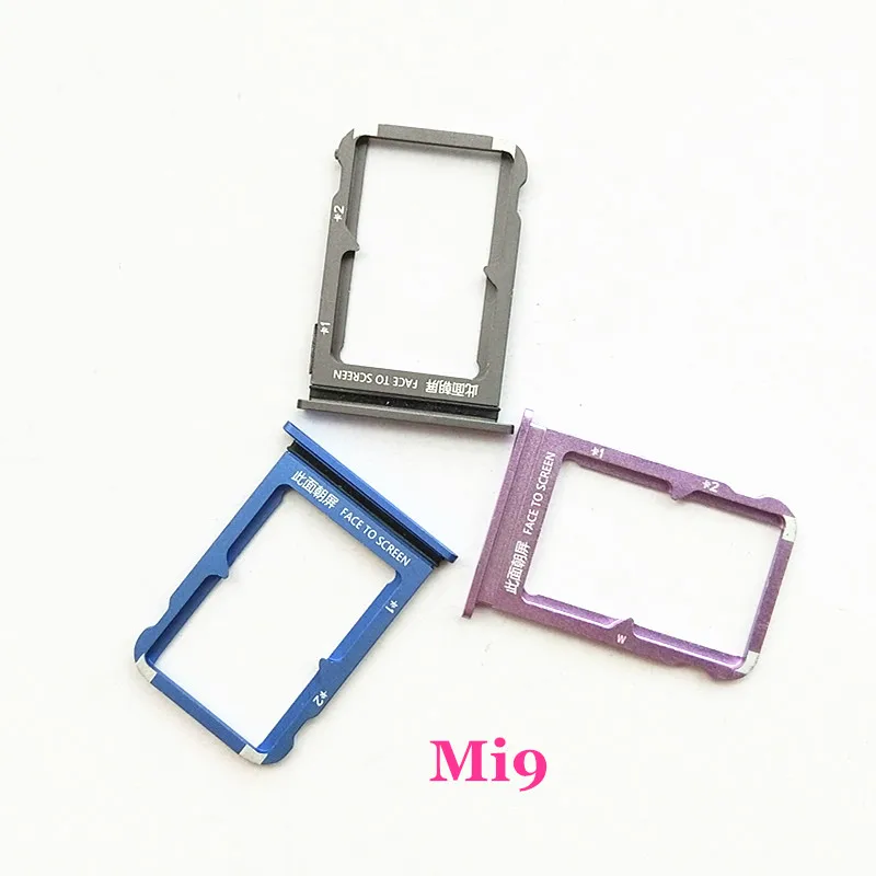 

SIM Card Tray Slot Holder For Xiaomi 9 SIM card Adapter for Mi 9 Mi9