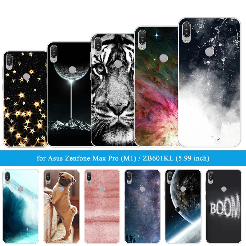 Силиконовые чехлы для Asus Zenfone Max Pro (M1) ZB601KL роскошная задняя крышка 5 99 дюйма