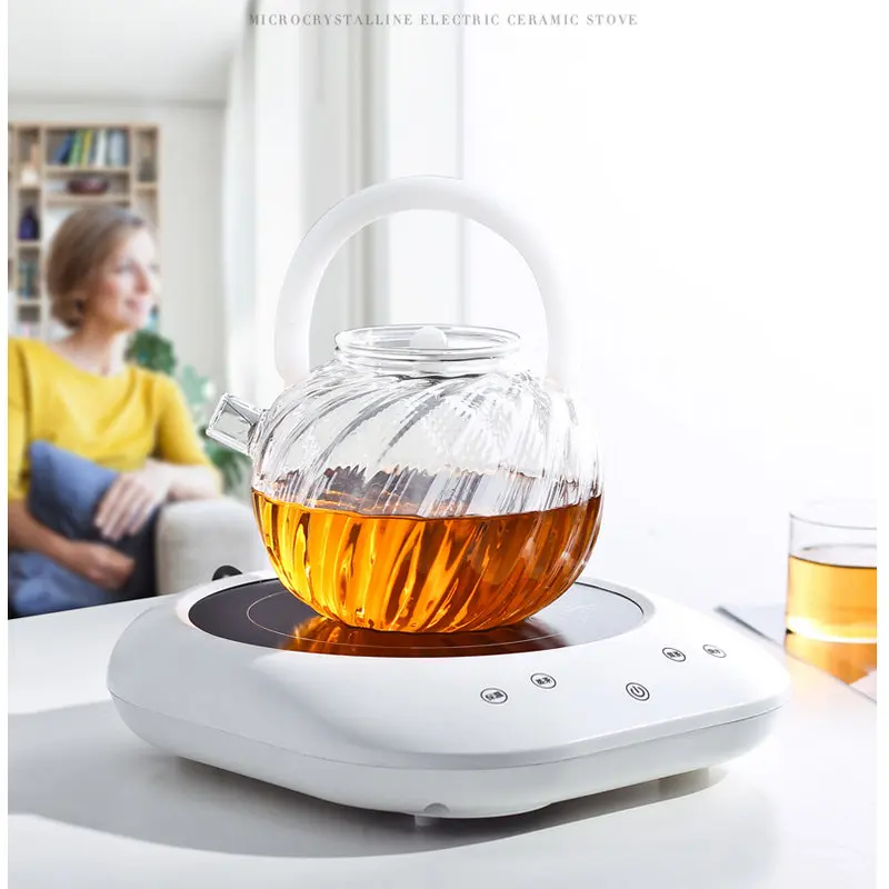 

"KingTeaMall" Teapot Trivets Electrothermal Furnace Stove for Heating Water Brewing GongFu Cha Flower Tea Puer Tea Tea Tool Ware