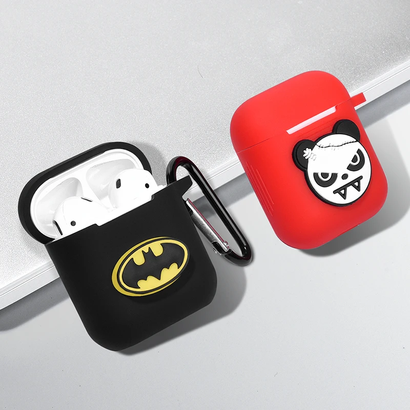 ТПУ беспроводные Bluetooth наушники Мягкий силиконовый чехол DIY защитный для Apple Airpods