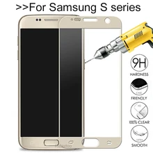 Защитное стекло для samsung Galaxy S7 S3 S4 S5 S6 Защитная пленка для экрана S 3 4 5 6 7 защитная пленка из закаленного стекла tremp