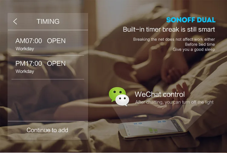 Sonoff двойной Интеллектуальный переключатель беспроводной WiFi умный переключатель модуль дистанционного управления умный дом автоматизация синхронизации через ios android