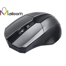 Malloom 2,4 ГГц оптическая Мышь беспроводной USB приемник ПК компьютер Беспроводной для ноутбука