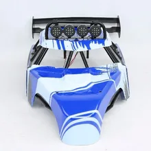 Rovan RC автозапчасти 1/5 большой размер газ rc baja FT оболочки с рулонной клеткой и светодиодный световой набор 85261-01