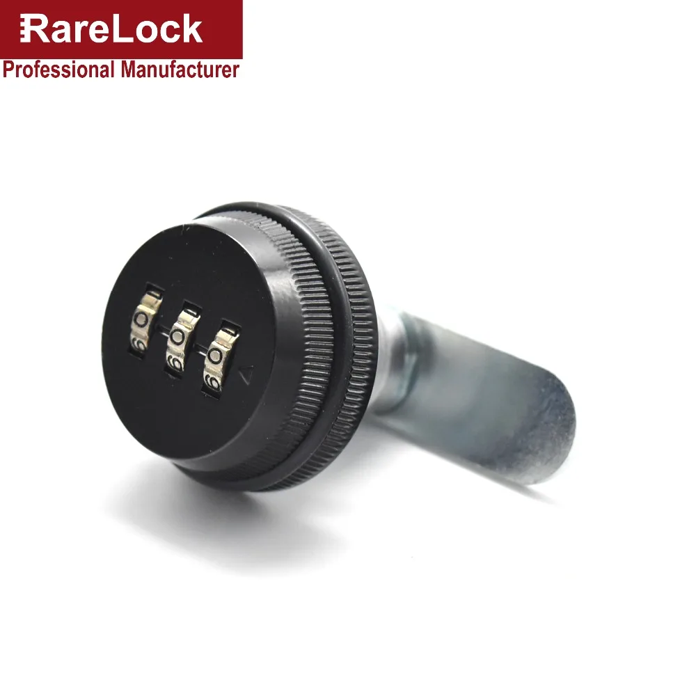 Rarelock комбинированная камера замок шкафа черный цинковый сплав удобный Пароль безопасности кодовый замки для ящика шкафа Cerradura g