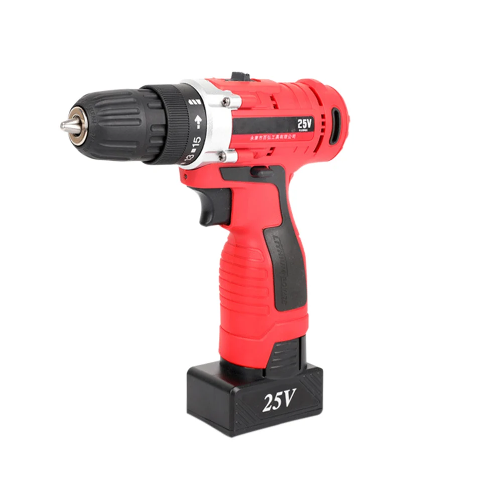 

Cordless Drill 12V/25V Lithium-Ion Electric Drill Kit Series Electric Wrench Ratchet Wrench Cordless Drill Household Power Tools