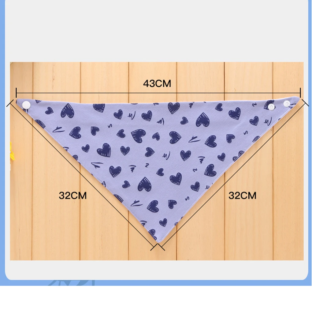 Cotton Baby Bibs Newborn Baby Stuff Feeding Burp Cloth Towel Bandana Bibs Cartoon Baby Bib for Newborns Soft Baby Bib Clothing