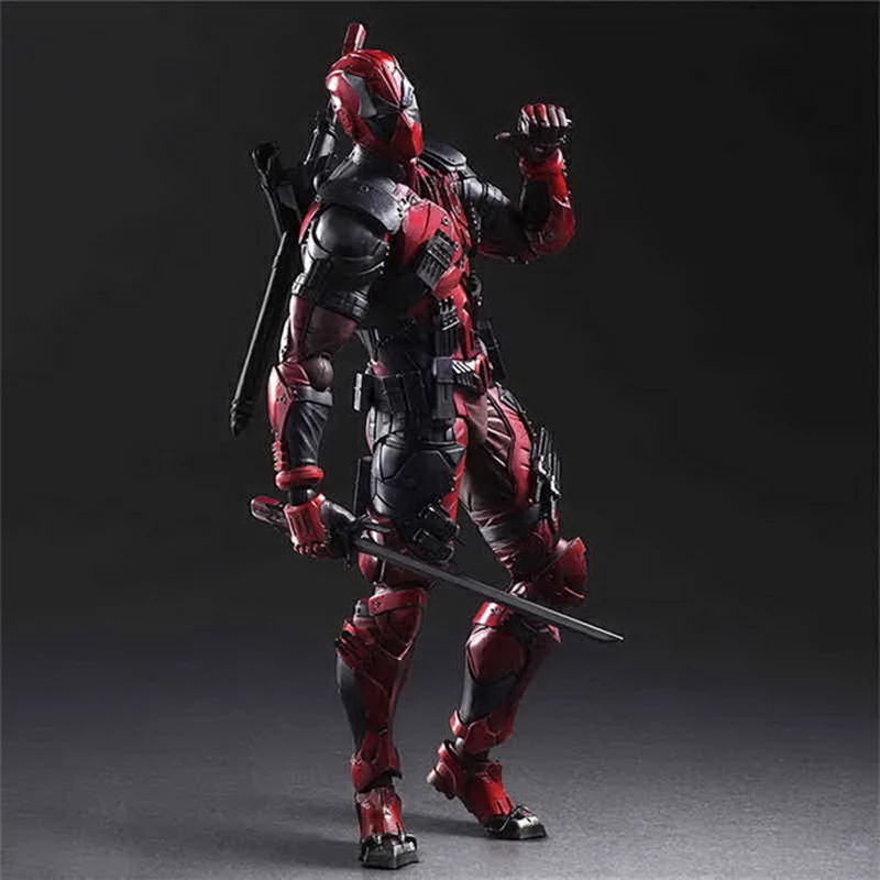 

joint Action Figure The Avengers Deadpool joint movable figure face hand model toy X-Men X Ryan small gray children gift