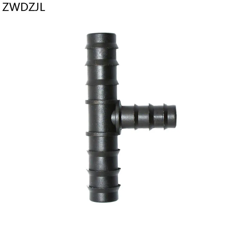 

Garden irrigation tee 1/2" to the 5/8" tee connector 20mm to 16mm reducing barb 3 way 16mm hose garden water splitter 3pcs