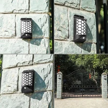 Новая солнечная светодио дный лампа на открытом воздухе IP65 водостойкое солнечное освещение внутренний свет настенный светильник интегрированный индукционный свет человеческого тела