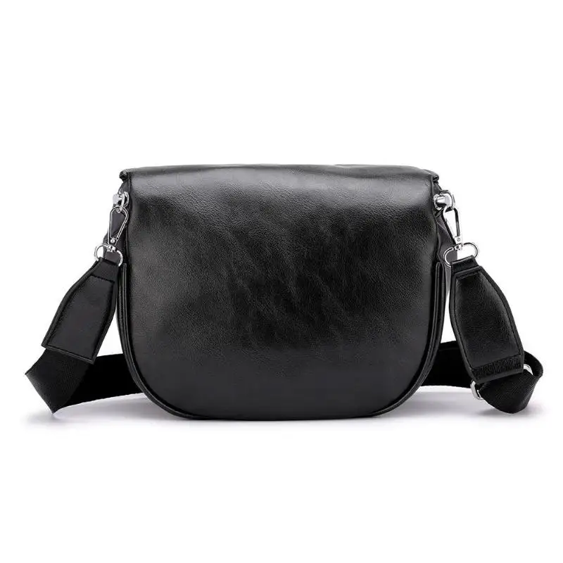 Модные сумки через плечо для женщин черная Серебристая сумка через плечо мягкая сумка из искусственной кожи женская маленькая нагрудная сумка