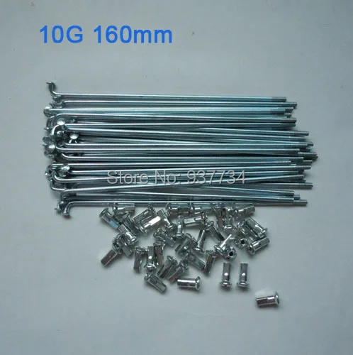 

Electric bicycle 10G 160mm steel spoke and nipple G-L009