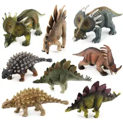 Мир Юрского парк Styracosaurus Стегозавр саишания игрушечный пластиковый динозавр модель детский подарок