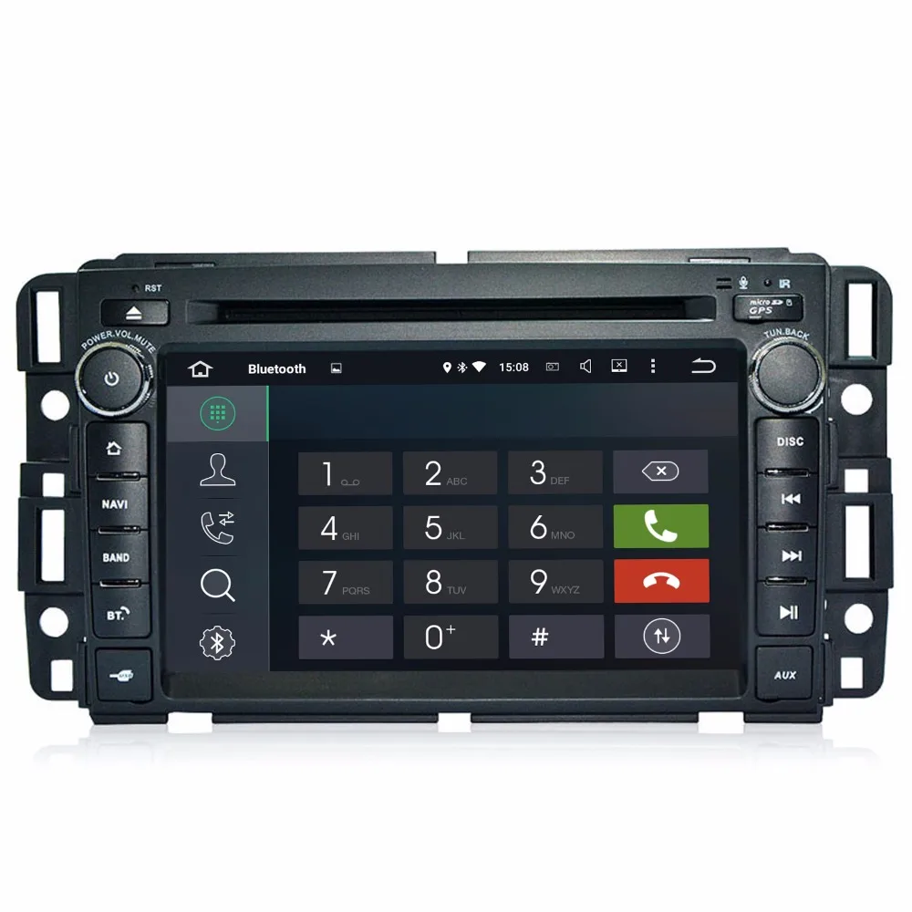 Clearance 7" Android 8.0 Octa Core Radio Car DVD Player Steering Wheel GPS for Chevrolet Tahoe Traverse BUICK Enclave GMC HUMMER 4