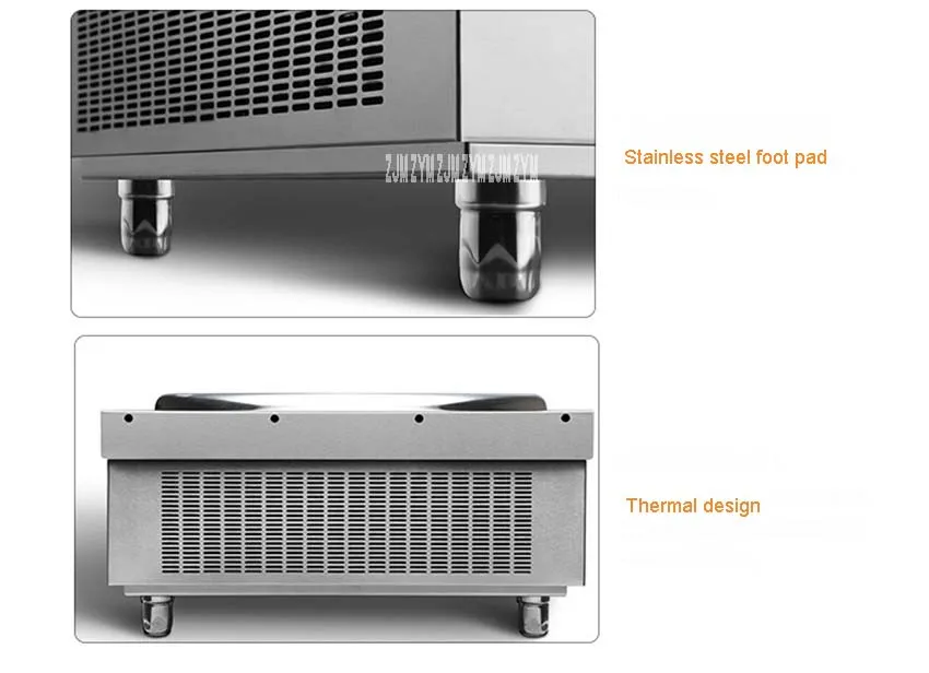 8000 Вт конкава из нержавеющей стали высокомощная индукционная плита Коммерческая плита электромагнитная печь Промышленная Электрическая Жарка