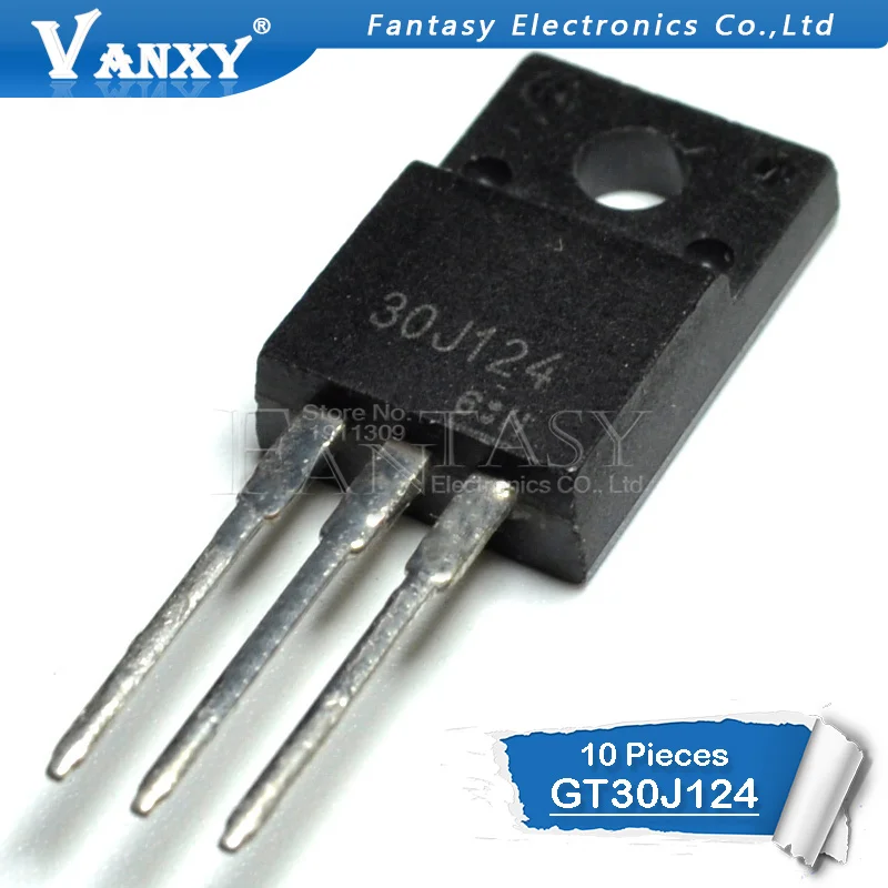 

10PCS GT30J124 TO220 30J124 TO-220 Transistor