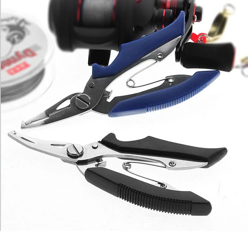UNeefull Multi-function pliers Stainless Steel Fishing Scissors Pliers Line Cutter Lure Bait Remove Hook Tackle Tool Kits Tools