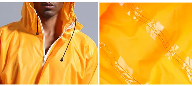 Waterproof Overalls Hooded Rain Coveralls Work Clothing Dust-proof Paint Spray Unisex Raincoat Workwear Safety Suits S-XXXL (6)