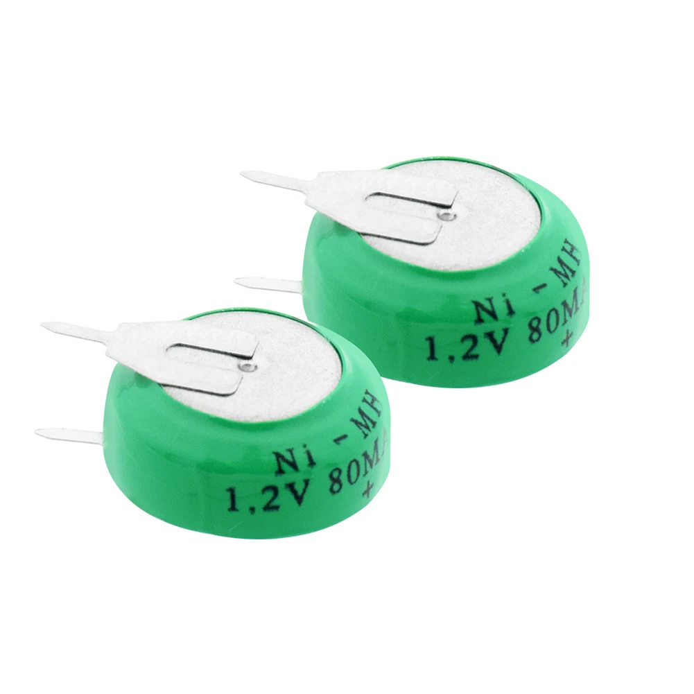 1-10 шт 1,2 V 80mAh Ni-MH Ni MH 80H аккумуляторные батарейки для электрических игрушек, автомобильная звуковая материнская плата, счетчики такси